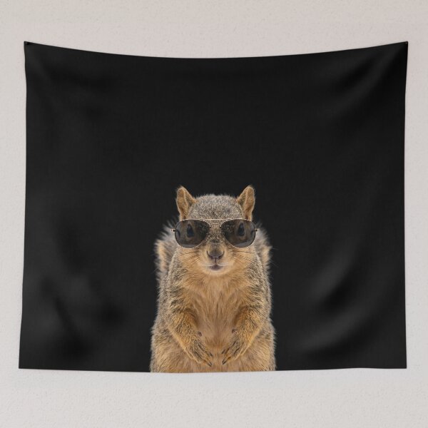 Item preview, Cute Baby Squirrel Wearing Sunglasses Funny designed and sold by RareLavender.
