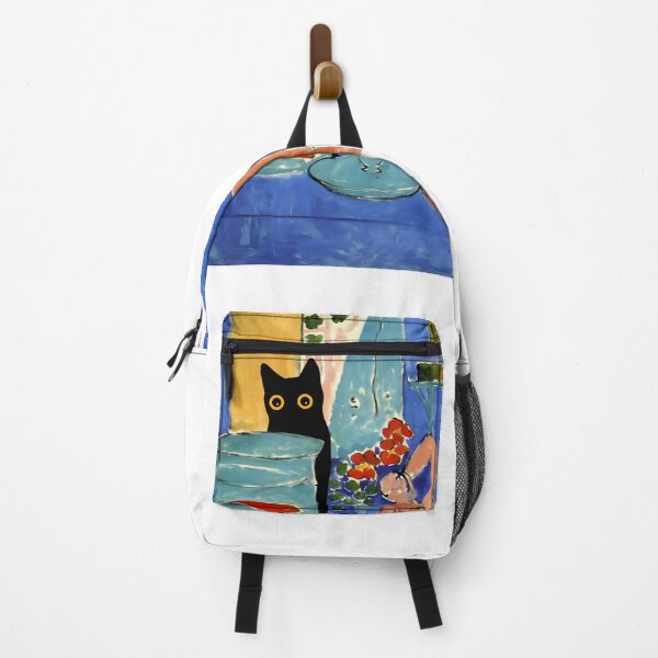 Item preview, Cat With Red Fish and a Woman designed and sold by PurrfectHome.
