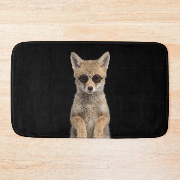 Item preview, Cute Baby Coyote Wearing Sunglasses Funny designed and sold by RareLavender.