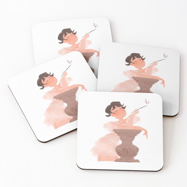 Item preview, Vintage Style Elegant Girl Resting Art Illustration designed and sold by Nixsasaart.