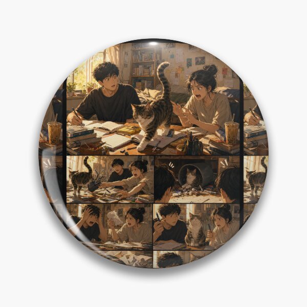Item preview, Student Life Cozy Reading Room Comic Print designed and sold by Grafititee.