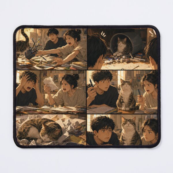 Item preview, Student Life Cozy Reading Room Comic Print designed and sold by Grafititee.