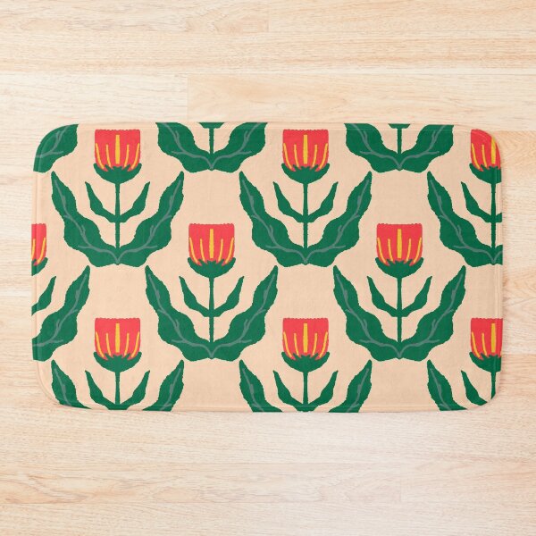 Item preview, Simple abstract floral seamless pattern  designed and sold by Sunakokookkook.