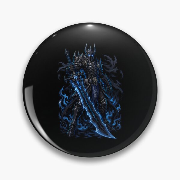 Item preview, Dark Knight Wielding Cursed Blade In Shadow Armor designed and sold by Tong4130.