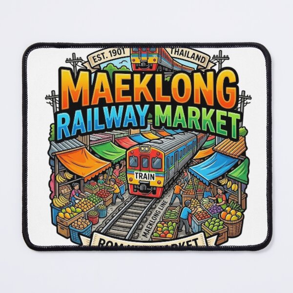 Item preview, MAEKLONG RAILWAY MARKET designed and sold by likbatonboot.