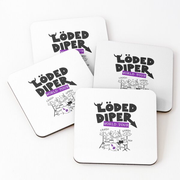 Item preview,  Loded Diper Band World Tour Funny designed and sold by Marciasgrosso.