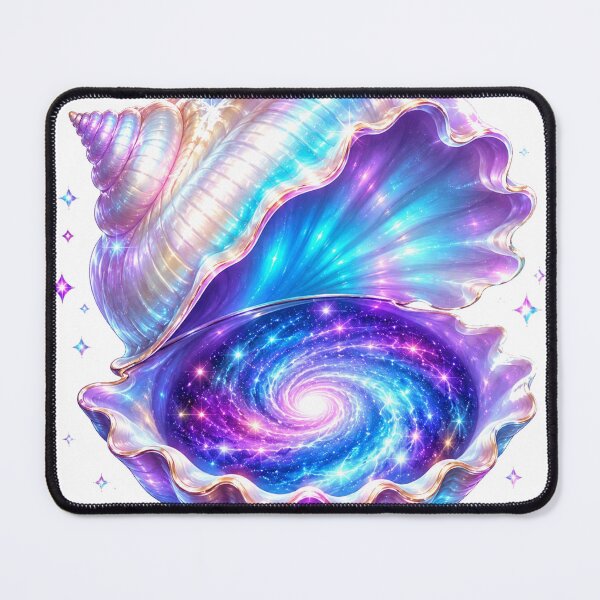 Item preview, Seashell Portal Cosmic Galaxy Shell designed and sold by Averys808.