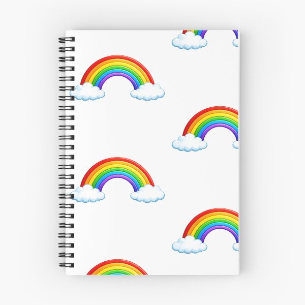 Item preview, Cute Rainbow with Clouds PNG | Colorful Rainbow Sticker | Kawaii Weather Clipart | Printable Rainbow Design designed and sold by Ishratparween11.