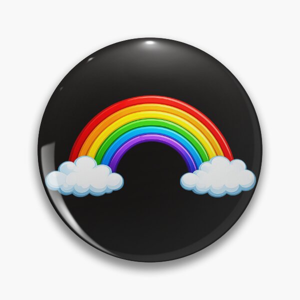 Item preview, Cute Rainbow with Clouds PNG | Colorful Rainbow Sticker | Kawaii Weather Clipart | Printable Rainbow Design designed and sold by Ishratparween11.