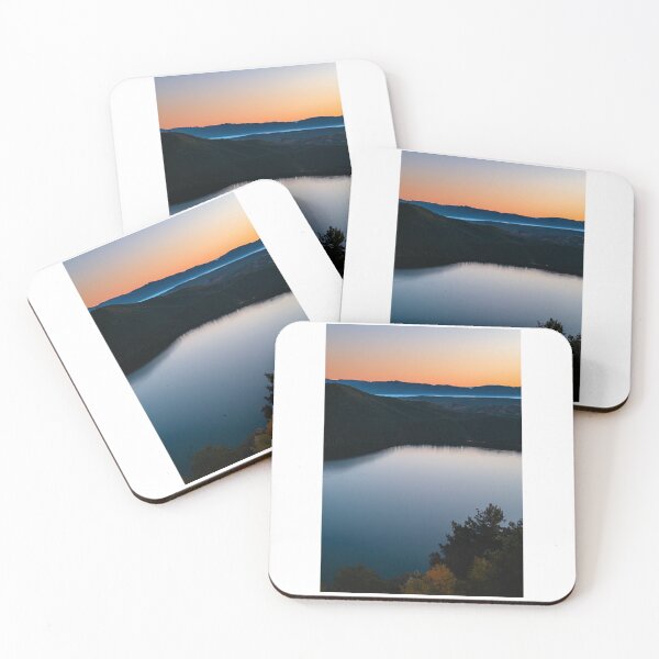 Item preview, Landscape - Mediterranean Lake, Blue Hour Reflections designed and sold by Reverso-Design.
