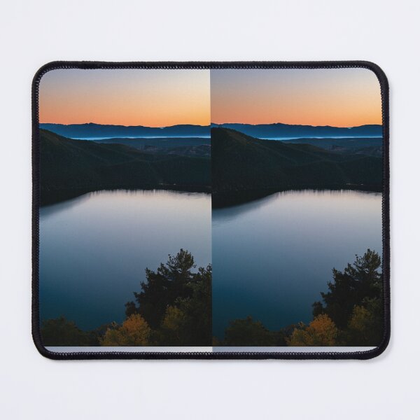 Item preview, Landscape - Mediterranean Lake, Blue Hour Reflections designed and sold by Reverso-Design.