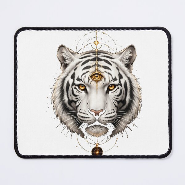 Item preview, Third-Eye White Tiger Sacred Vision designed and sold by Averys808.