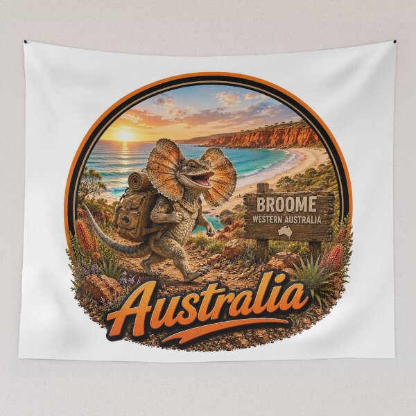 Item preview, Backpacking Animal Friends Around Australia designed and sold by Holiday-Hunter.
