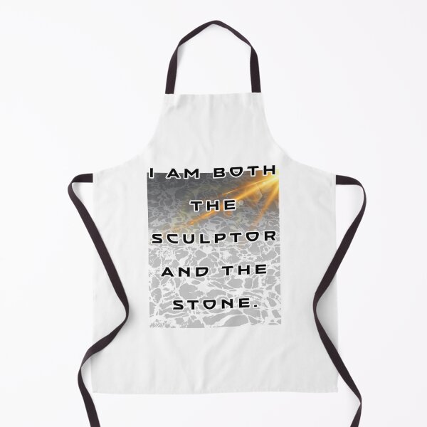 Item preview, I Am Both the Sculptor and the Stone Self Creation Quote designed and sold by Heal of Souls Designs .