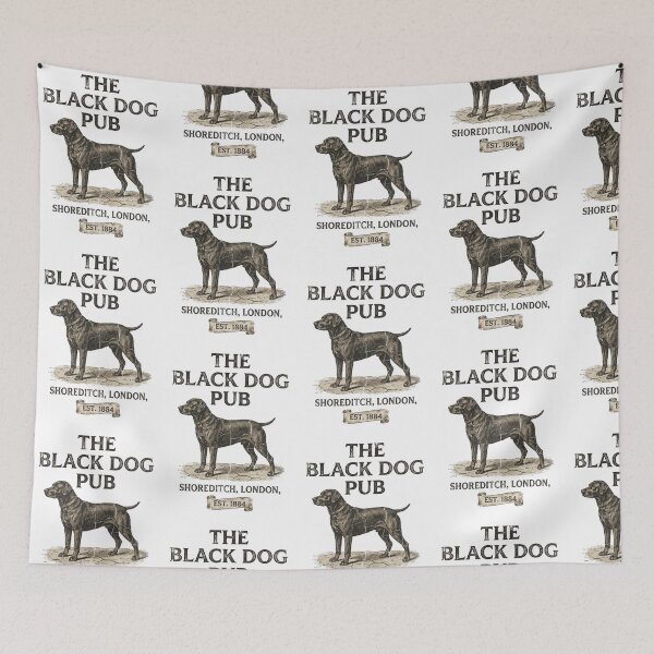 Item preview, HRP Originals: "The Black Dog Pub" designed and sold by HouseofRome.