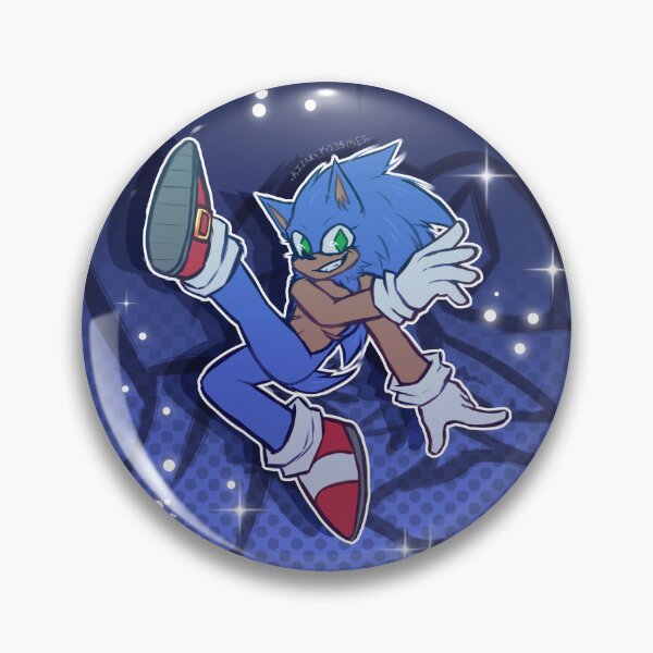Item preview, Sonic the Hedgehog Smash Bros Pose designed and sold by KIINGKIISMET.