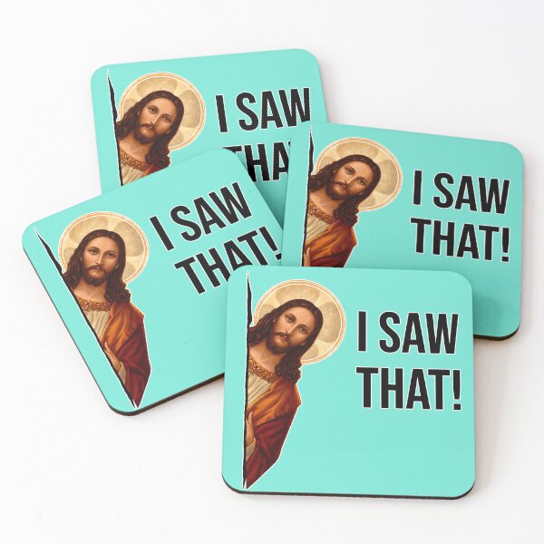 Item preview, Jesus Meme I Saw That designed and sold by PastelWingg.
