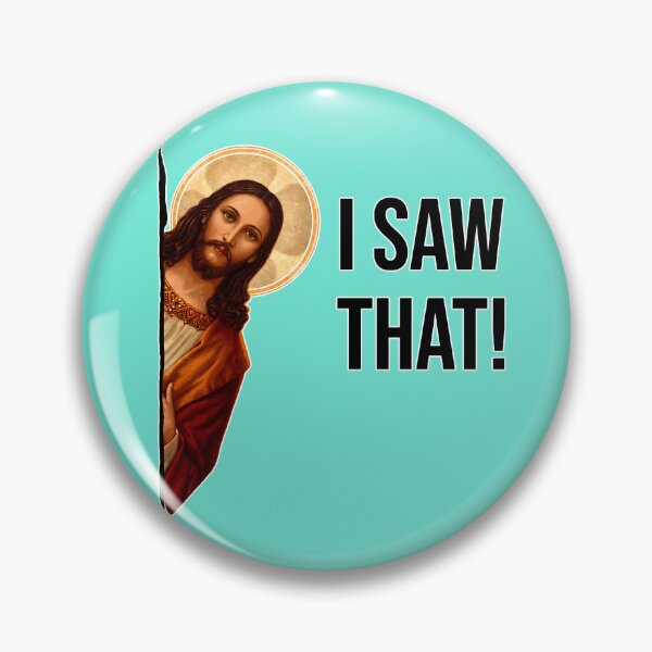 Item preview, Jesus Meme I Saw That designed and sold by PastelWingg.