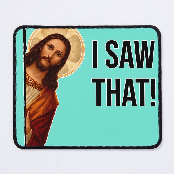 Item preview, Jesus Meme I Saw That designed and sold by PastelWingg.