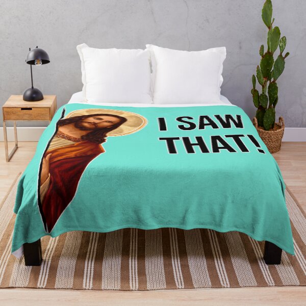 Item preview, Jesus Meme I Saw That designed and sold by PastelWingg.