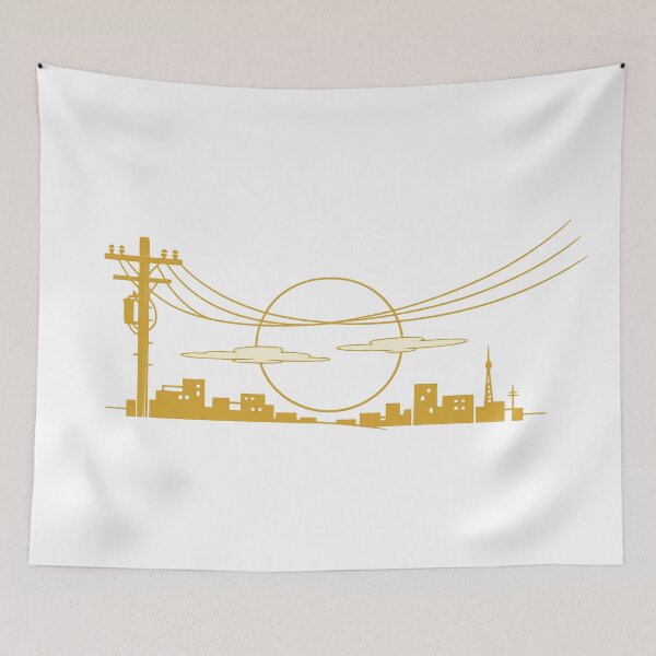 Item preview, Lo-Fi Cityscape designed and sold by KungPowUnicorn.