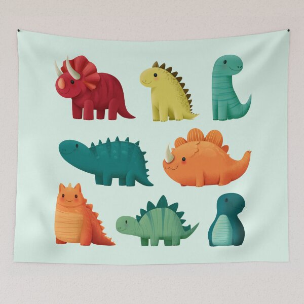 Item preview, Cute Dinos designed and sold by bubblyrainbow.