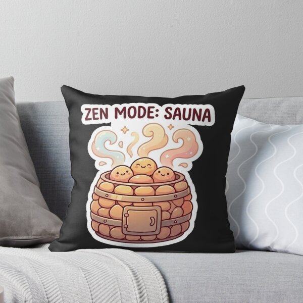 Item preview,  Zen Mode Sauna Kawaii Stones Wellness Vintry Off designed and sold by VintryOff.