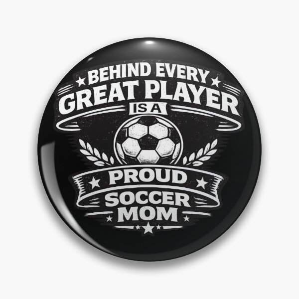 Item preview, Behind Every Great Player Soccer Mom designed and sold by Elisabeth Lucas.