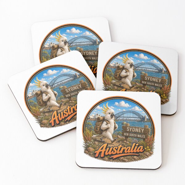 Item preview, Cute Animal Travellers of Australia designed and sold by Holiday-Hunter.
