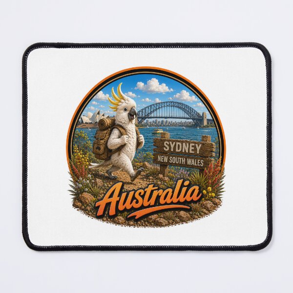Item preview, Cute Animal Travellers of Australia designed and sold by Holiday-Hunter.