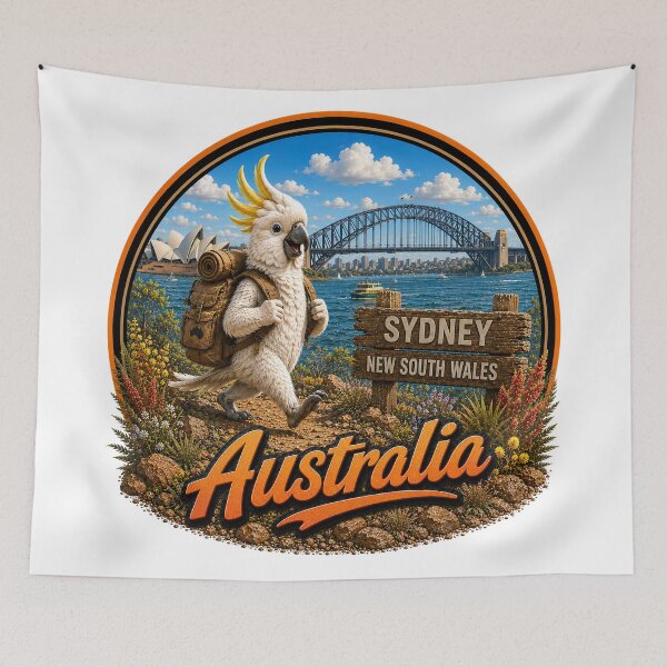 Item preview, Cute Animal Travellers of Australia designed and sold by Holiday-Hunter.