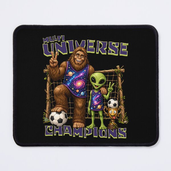Item preview, Multi Universe Champions Bigfoot and Alien designed and sold by ej-sulu.
