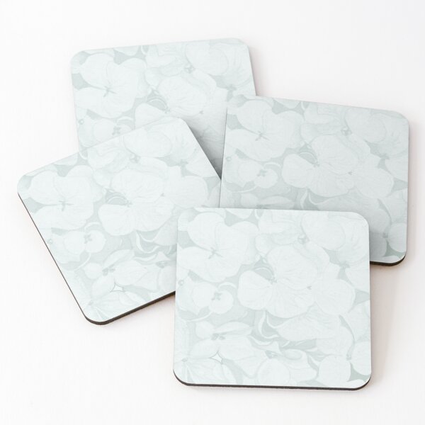 Item preview, Sage Mint Hydrangea Pattern designed and sold by Studio Edit.