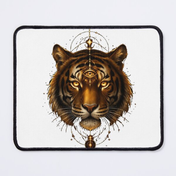 Item preview, Third-Eye Golden Tiger Sacred Vision designed and sold by Averys808.