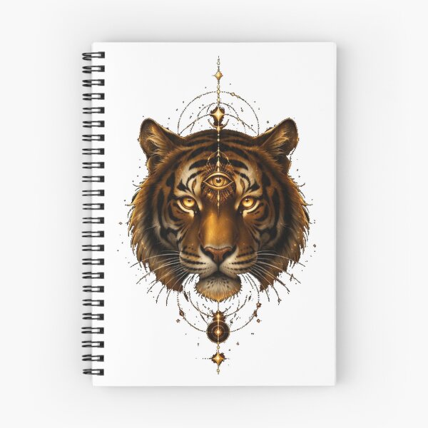 Item preview, Third-Eye Golden Tiger Sacred Vision designed and sold by Averys808.