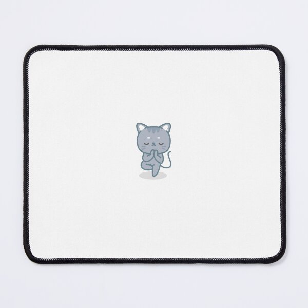 Item preview, meditating kitty designed and sold by hwangsoqt.