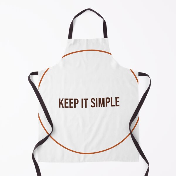 Item preview, "KEEP IT SIMPLE" Minimalist Quote T-Shirt designed and sold by QuirkThreadsCo.
