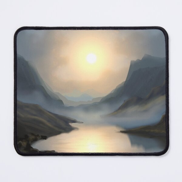 Item preview, Foggy Mountains designed and sold by tealightnote.