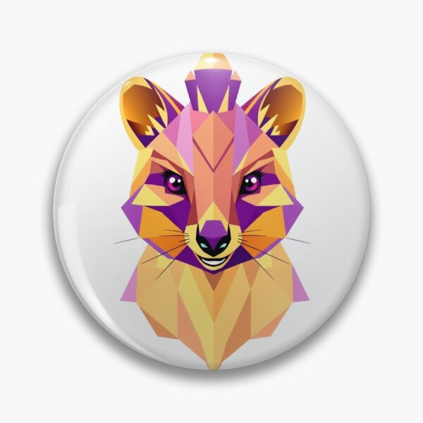 Item preview, Quokka Geometric Crystal - Modern Graphic Art Stic designed and sold by QuirkThreadsCo.