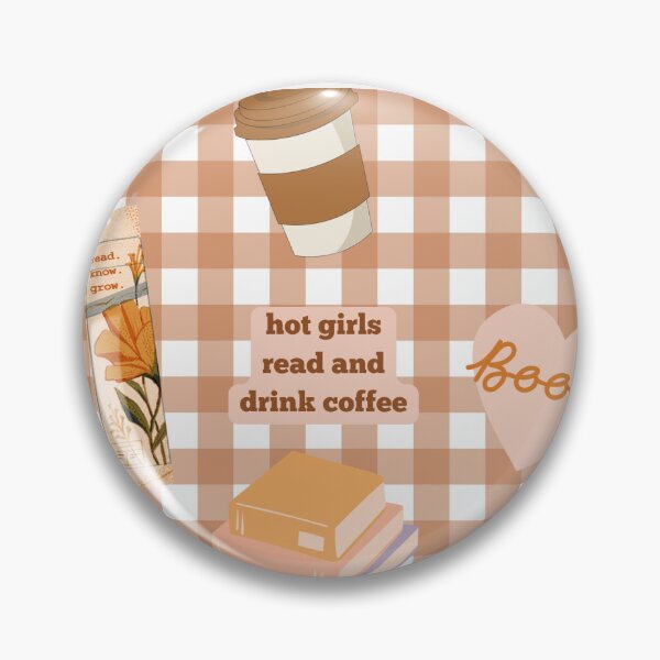 Item preview, hot girls read and drink coffee designed and sold by sarahcstar.