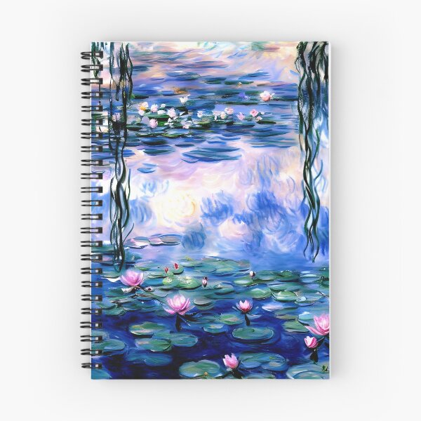Item preview, Water Lilies: Impression of Reflections & Blossoming Surfaces (1919-1) designed and sold by artdesignsnow.