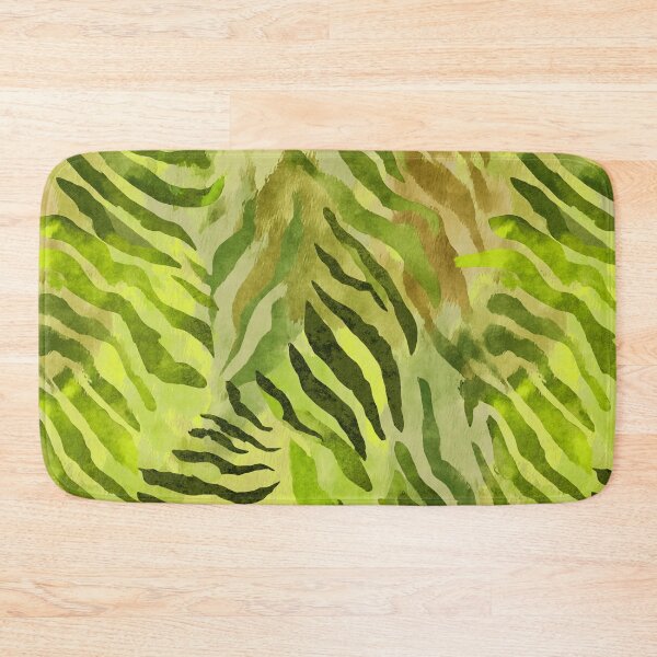 Item preview, Wild Safari Animal Print Jungle Fresh Green designed and sold by artsandsoul.
