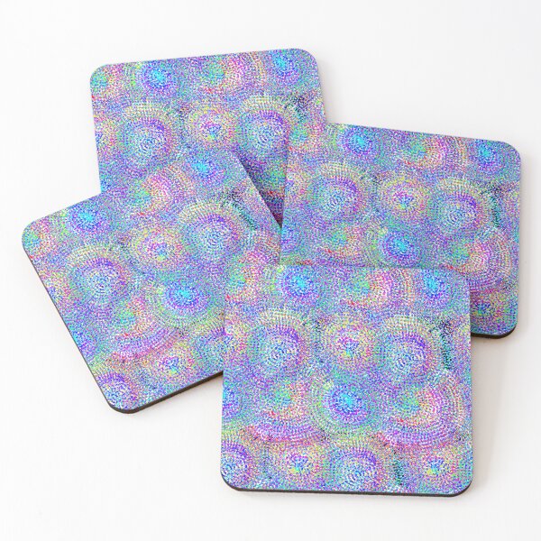 Item preview, Kaleidoscope - Vibrant Psychedelic Abstract Pattern designed and sold by PatykArt.