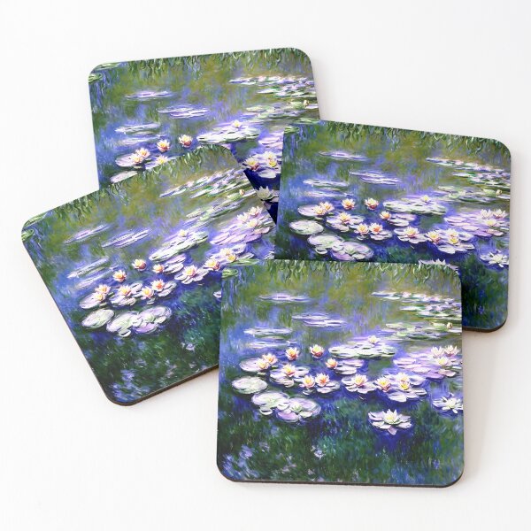 Item preview, Water Lilies: Impression of Reflections & Blossoming Surfaces (1919-2) designed and sold by artdesignsnow.