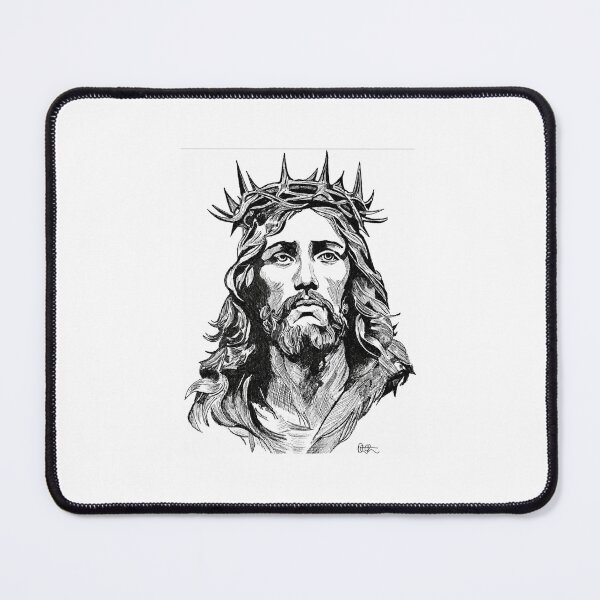 Item preview, Jesus Christ – Crown of Thorns | Original Pen & Ink Drawing designed and sold by Ark1913.