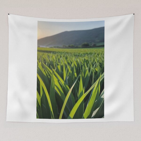 Item preview, Landscape - Wheat Field at Sunset, Serenity of a European Countryside designed and sold by Reverso-Design.