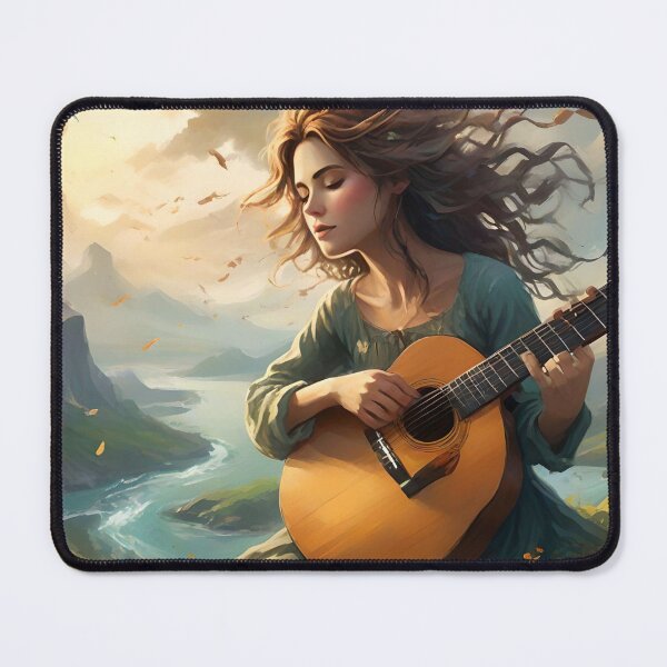 Item preview, Song of the Free Wind - Musician and Landscape designed and sold by NeyhineAngelionShop.
