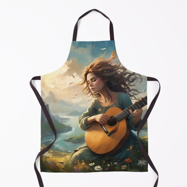 Item preview, Song of the Free Wind - Musician and Landscape designed and sold by NeyhineAngelionShop.