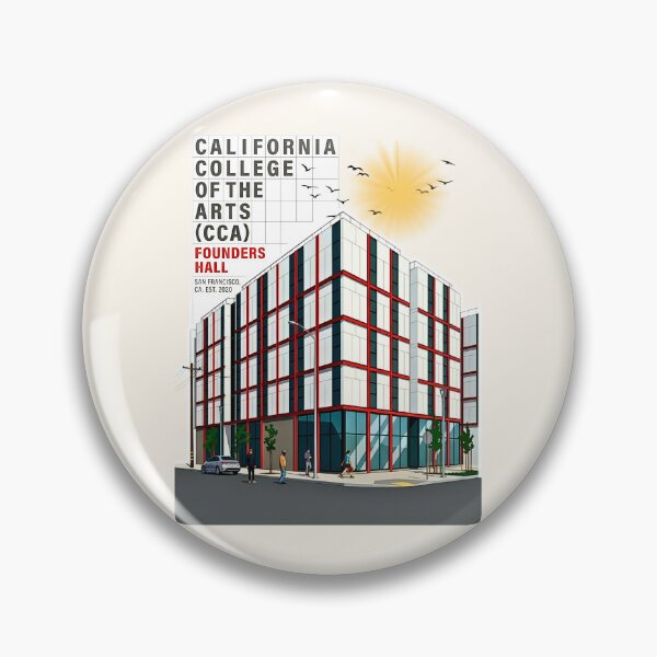 Item preview, Modern Geometric Architecture Founders Hall San Francisco designed and sold by EvergreenPark - Tee Studio.
