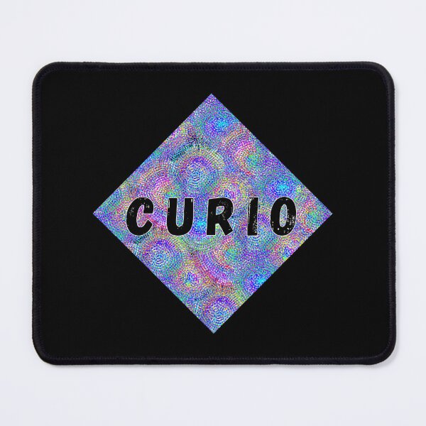 Item preview, CURIO - Psychedelic Curiosity Typography Art designed and sold by PatykArt.